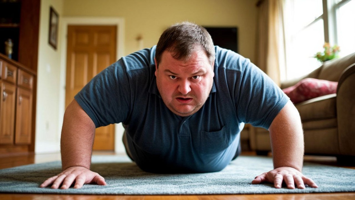 Если ты лежал 10 лет, не надо вставать и делать 100 отжиманий, а потом месяц восстанавливаться. Начни с 5. И гордись ими, ведь это на 5 больше, чем за все предыдущие 10 лет. 