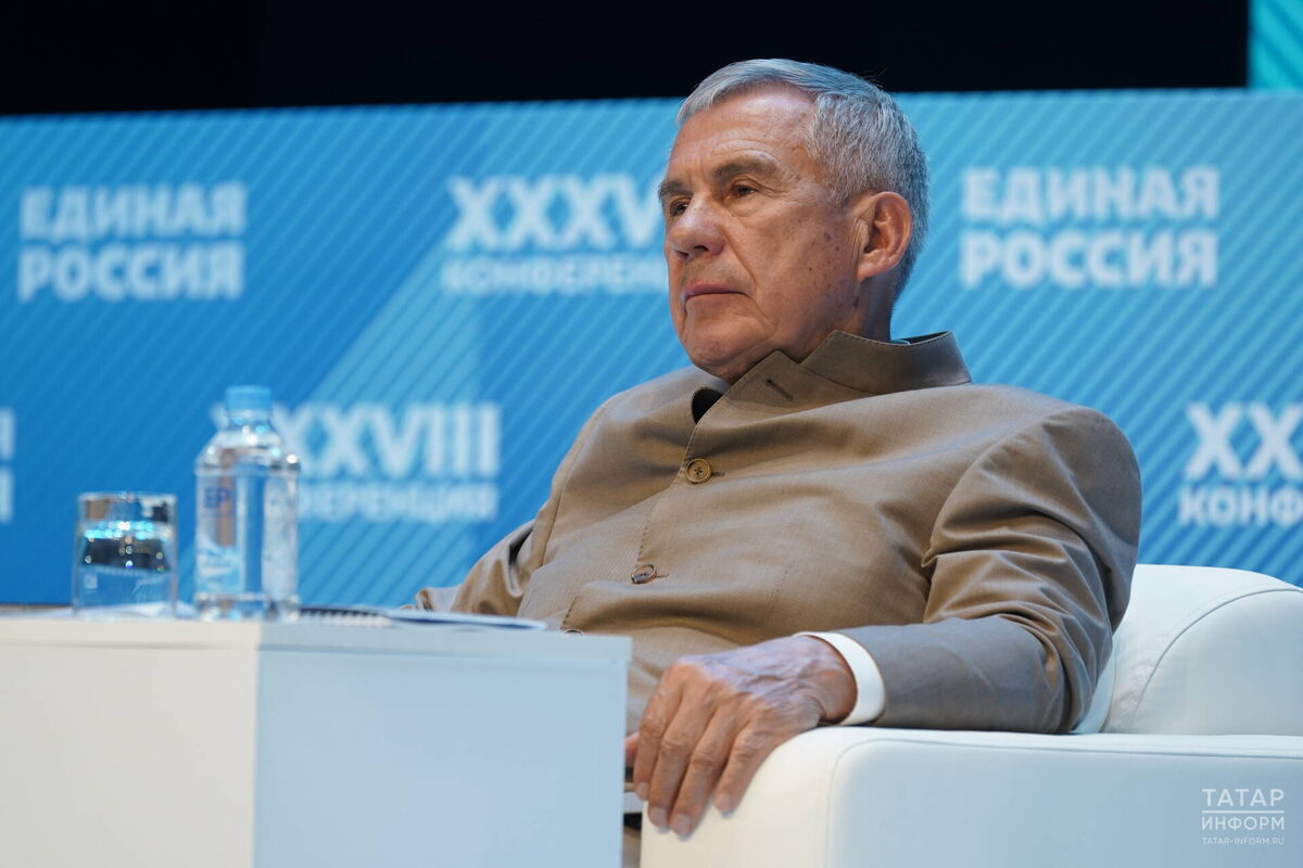 Рустам МиннихановФото: © Салават Камалетдинов / «Татар-информ»