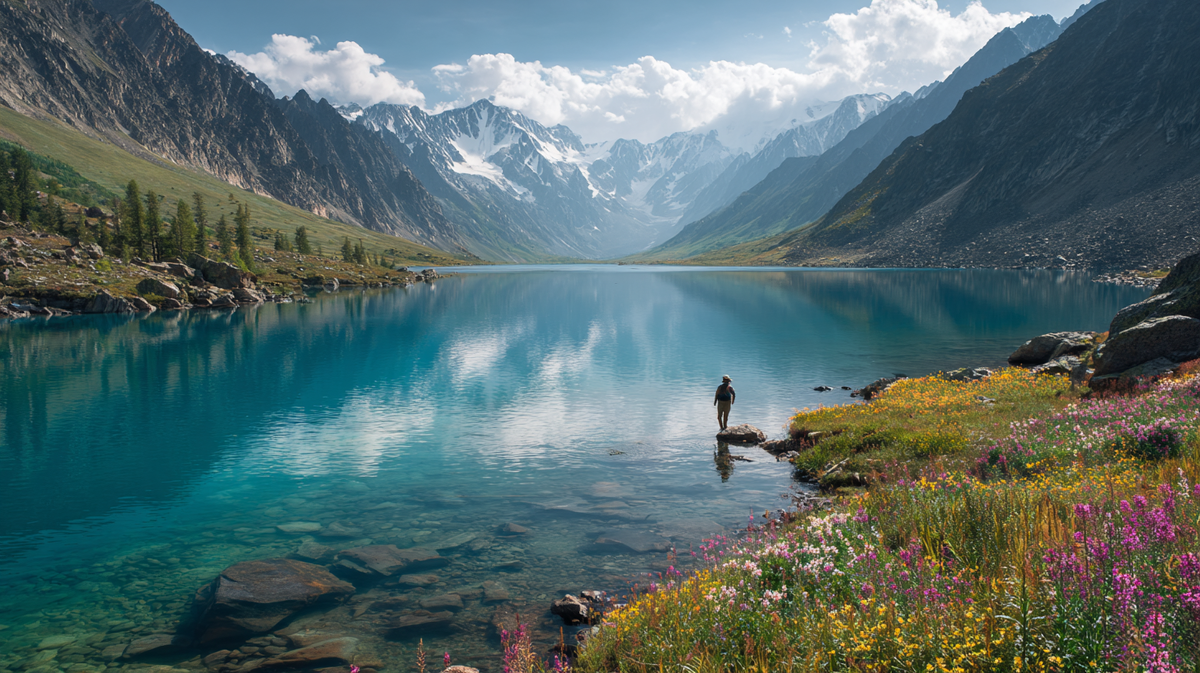    Голубые озёра Алтая: узнайте их тайны и целебную силу, которые сокрыты в природе!