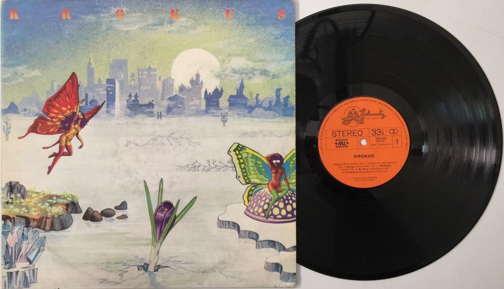 Дебютный альбом Krokus - "Krokus", 1976 г.
