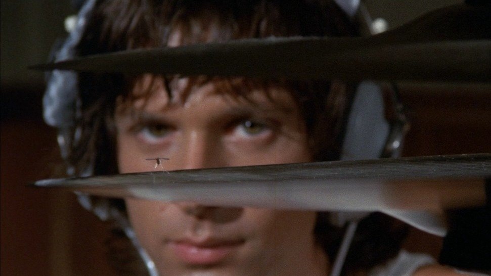 Кадр из фильма «Четыре мухи на сером бархате» (1971)