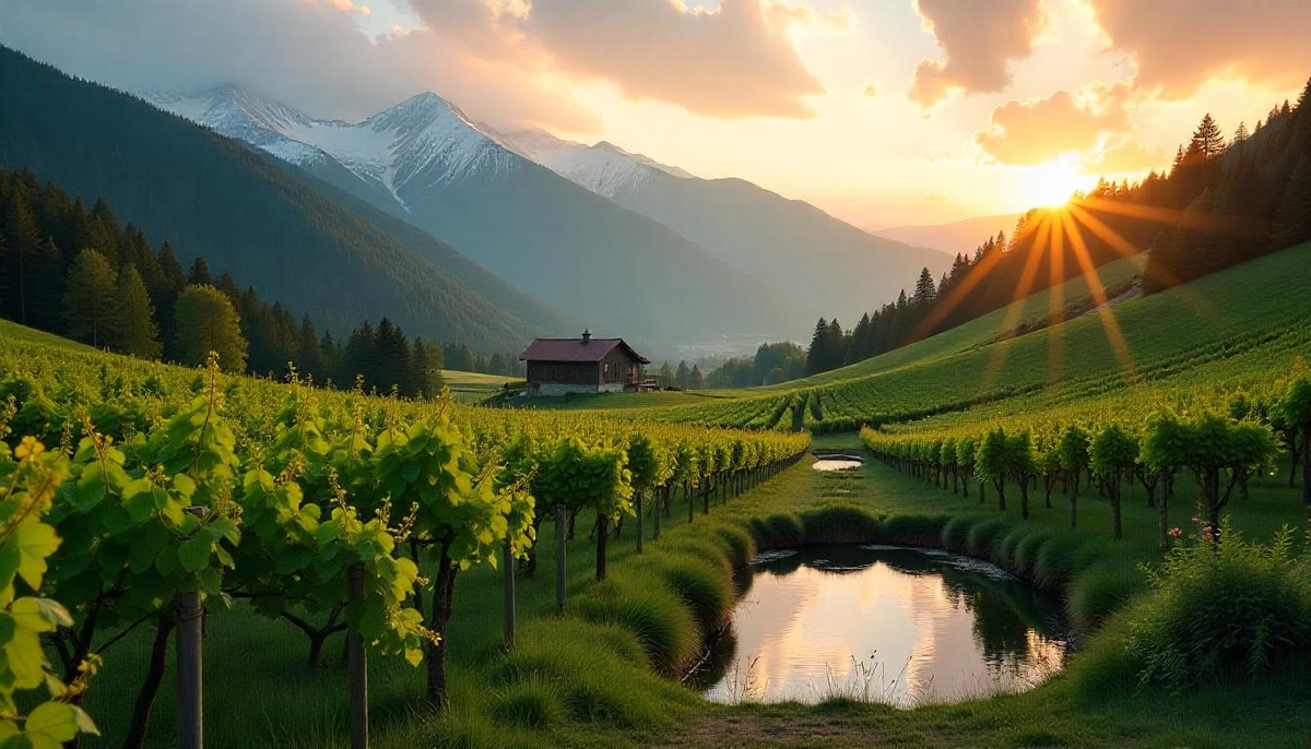 Грузия Горы Солнце