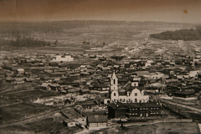 Старопышминск в 1950-е годы. Фото из группы «Старопышминск» во «ВКонтакте»