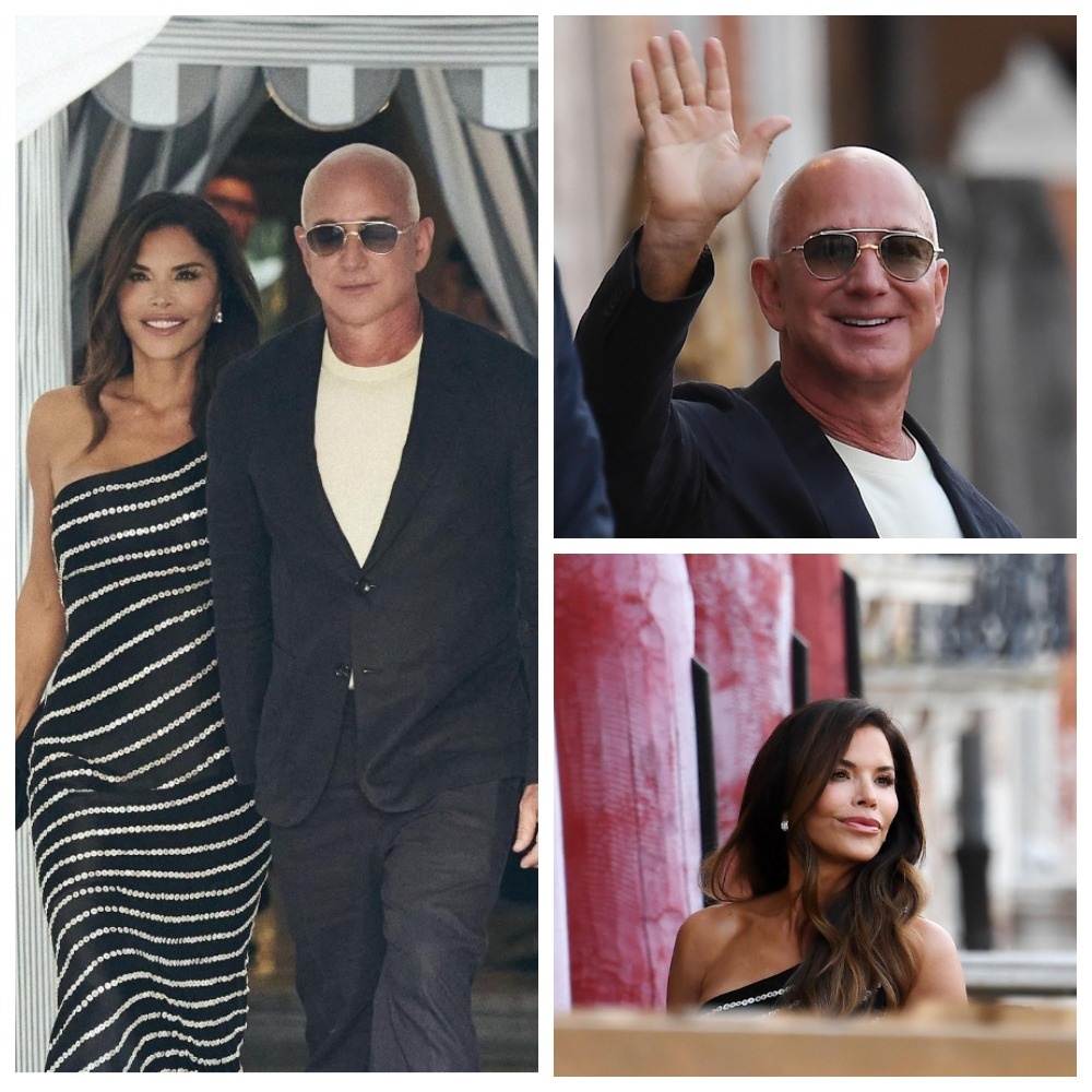 Джефф Безос и Лорен Санчес