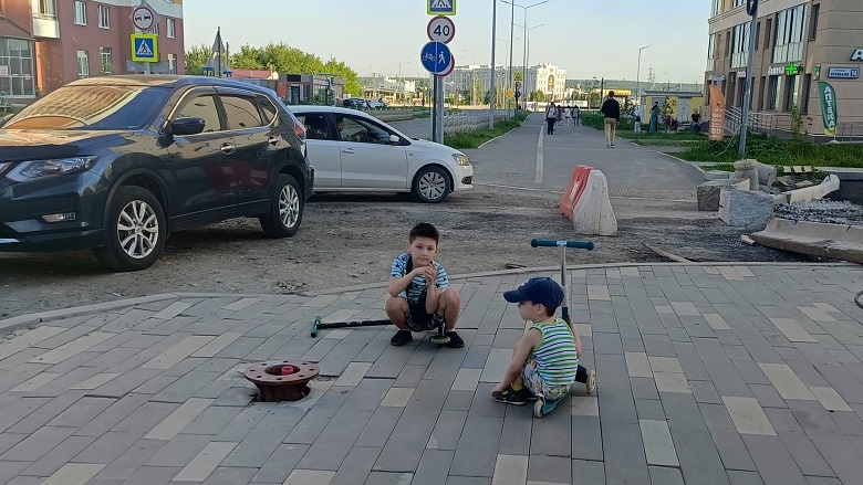 А мы тут, устамши...