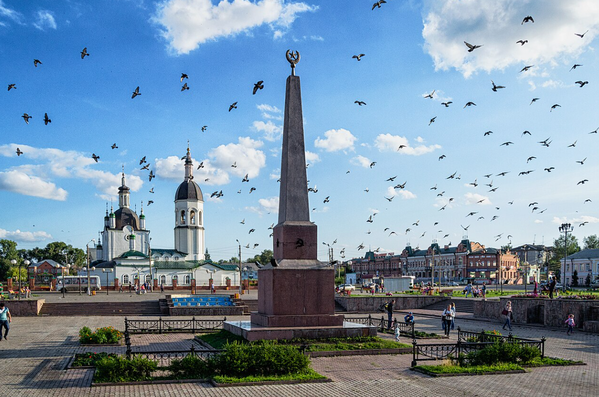 Канск — город (с 1822) в Красноярском крае России. Фото wikipedia