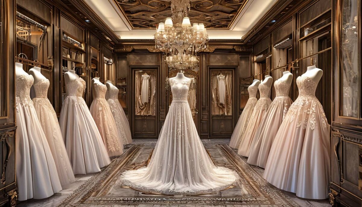 Прокат свадебных и вечерних платьев / ИИ