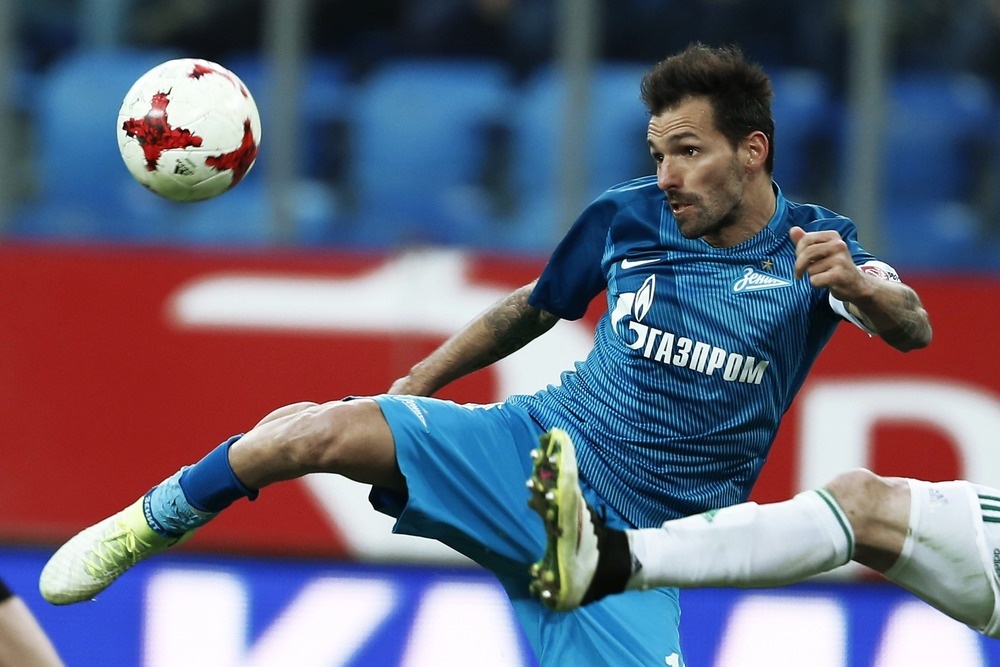    Своей игрой Мигель Данни сполна отбил 30 млн евро, которые за него выложил в свое время "Зенит". / РИА Новости