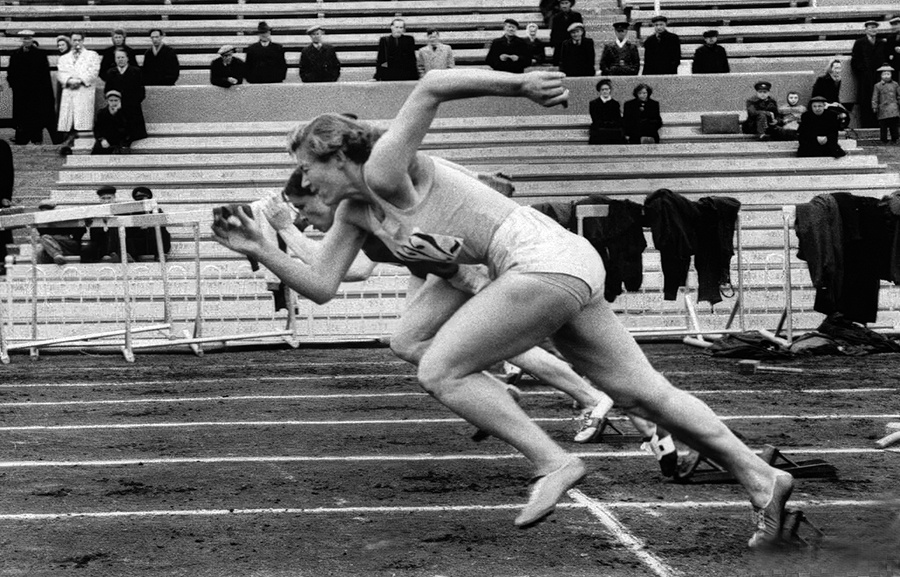 Советские соревнования в 50-х годах