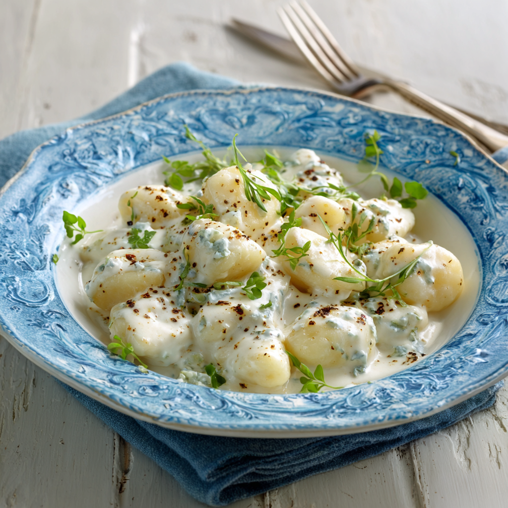 Ньокки с соусом из горгонзолы