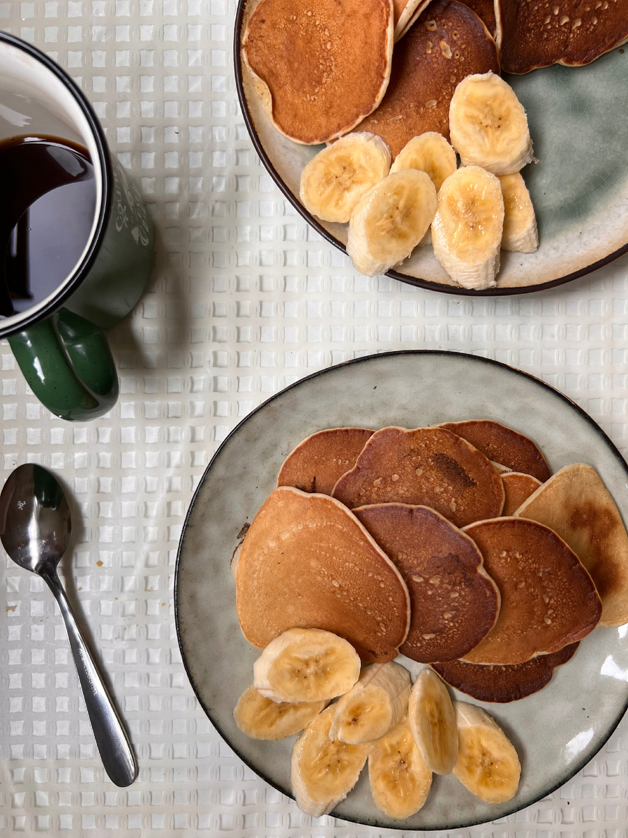 Мои панкейки. Они получаются 💪 