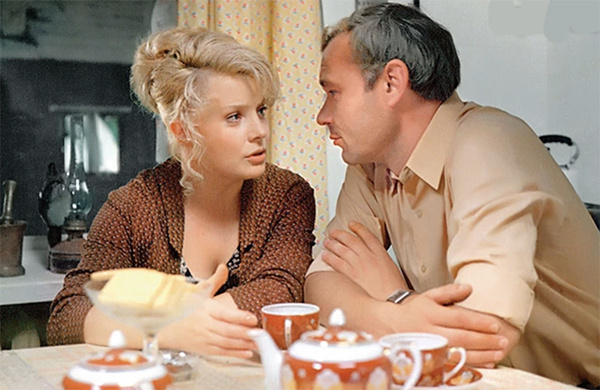 Леонид Неведомский и Татьяна Доронина в фильме "Мачеха" (1973)