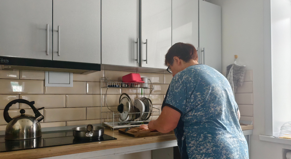 Михална на кухне