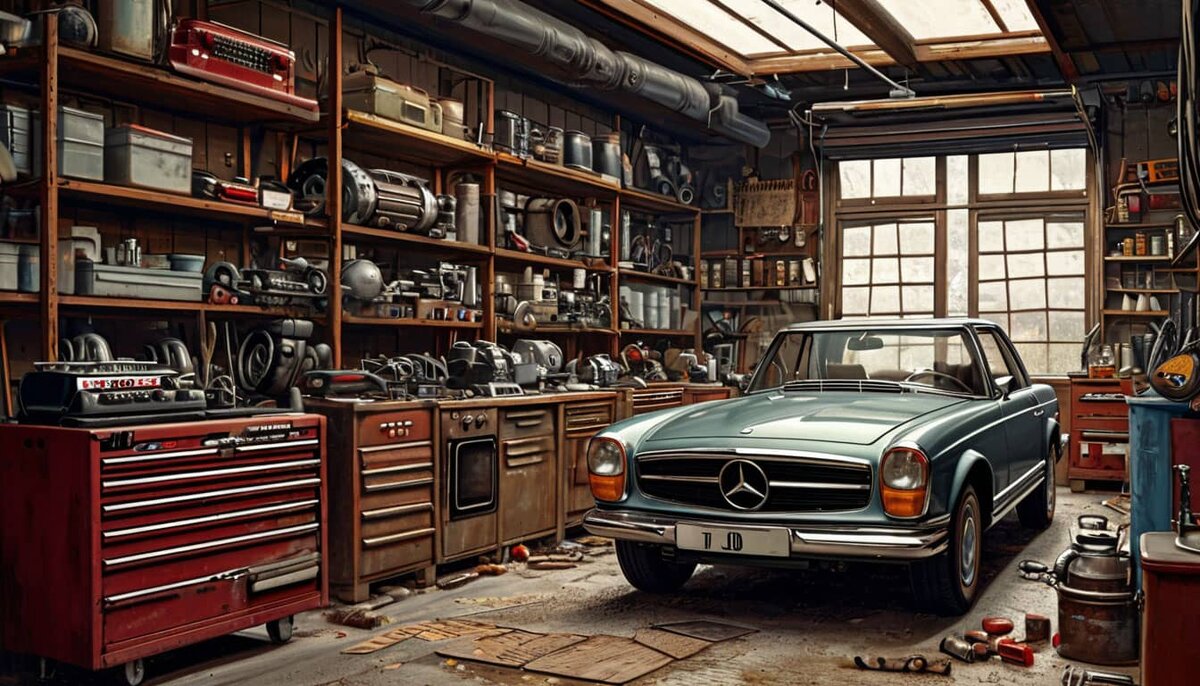 Продажа редких автозапчастей / ИИ