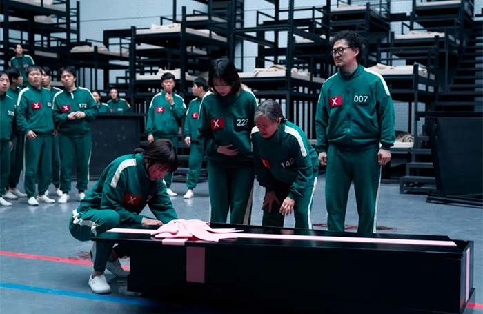    кадр из 3 сезона сериала «Игра в кальмара»