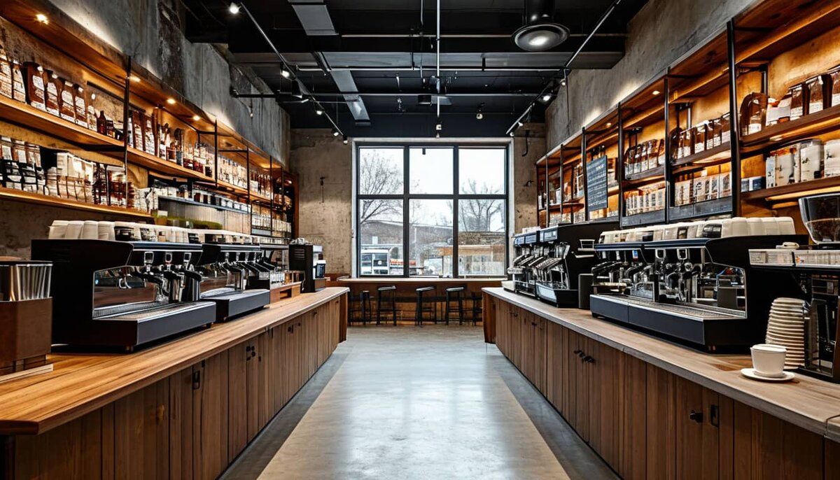 Кофейня самообслуживания / ИИ