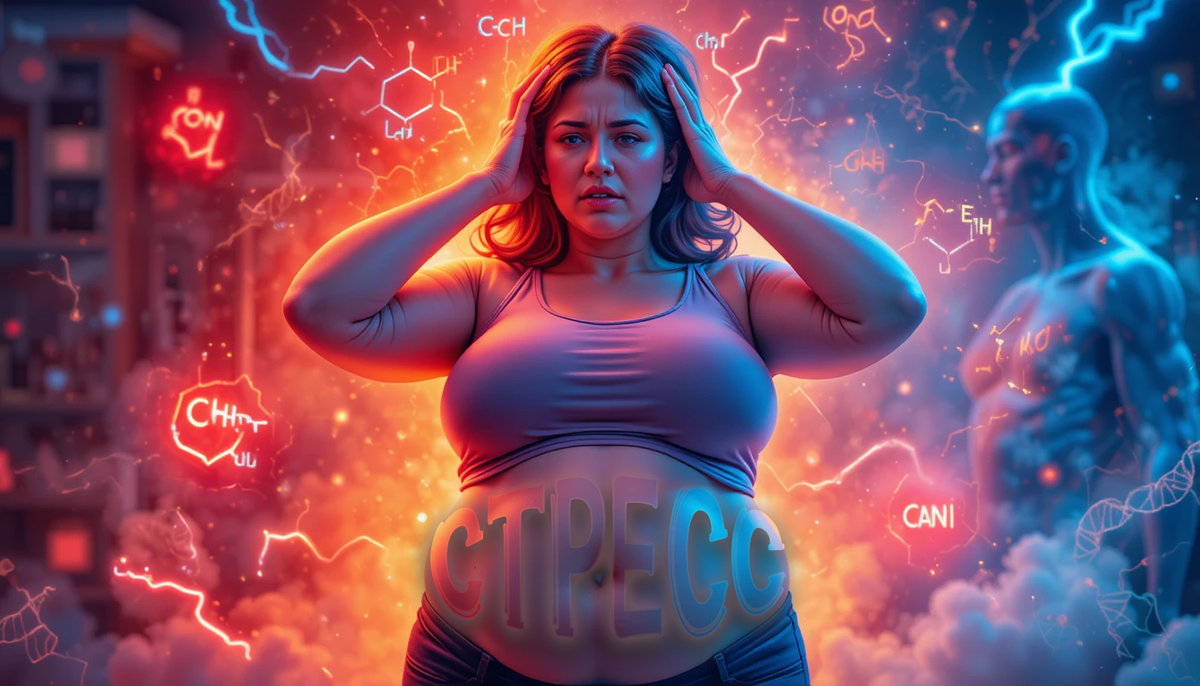 "Стрессовый" жир на животе: 😩 Как хронический стресс ломает гормоны и мешает похудеть после 40. План спасения ваших нервов и талии