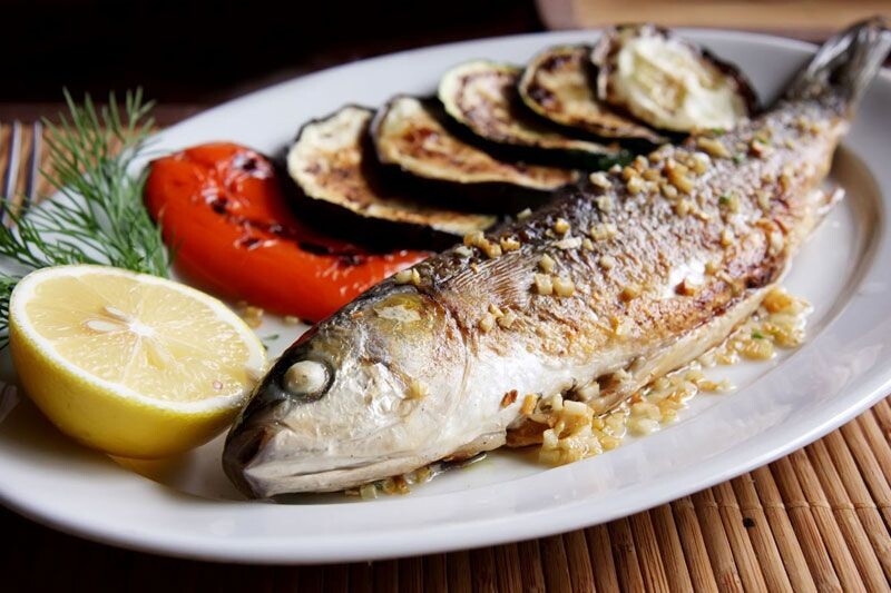 Запечённая рыба