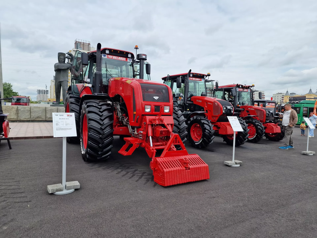 Белорусские тракторы
© Sputnik / Александр Жибуль