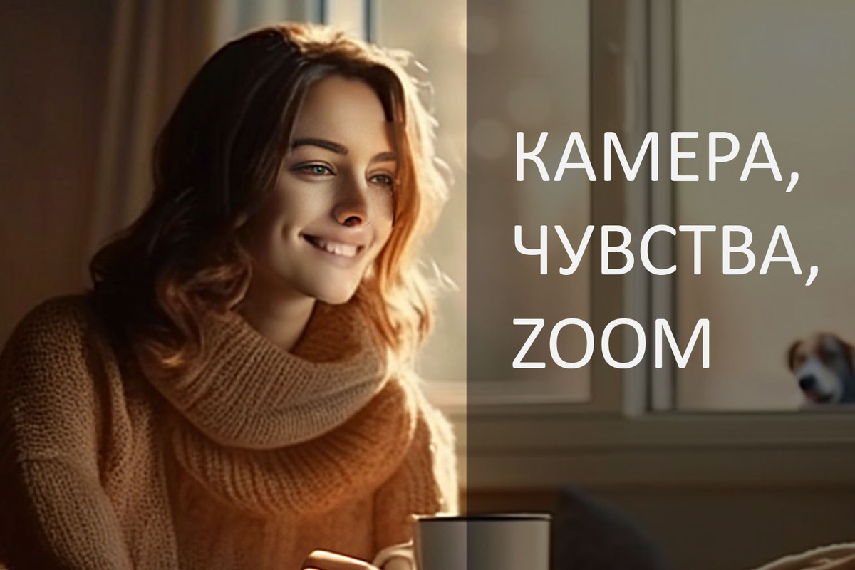 Настоящая в кадре