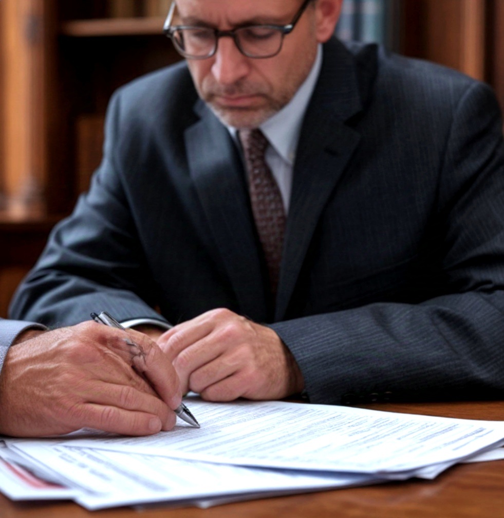 Документы нужно внимательно читать перед подписью. 