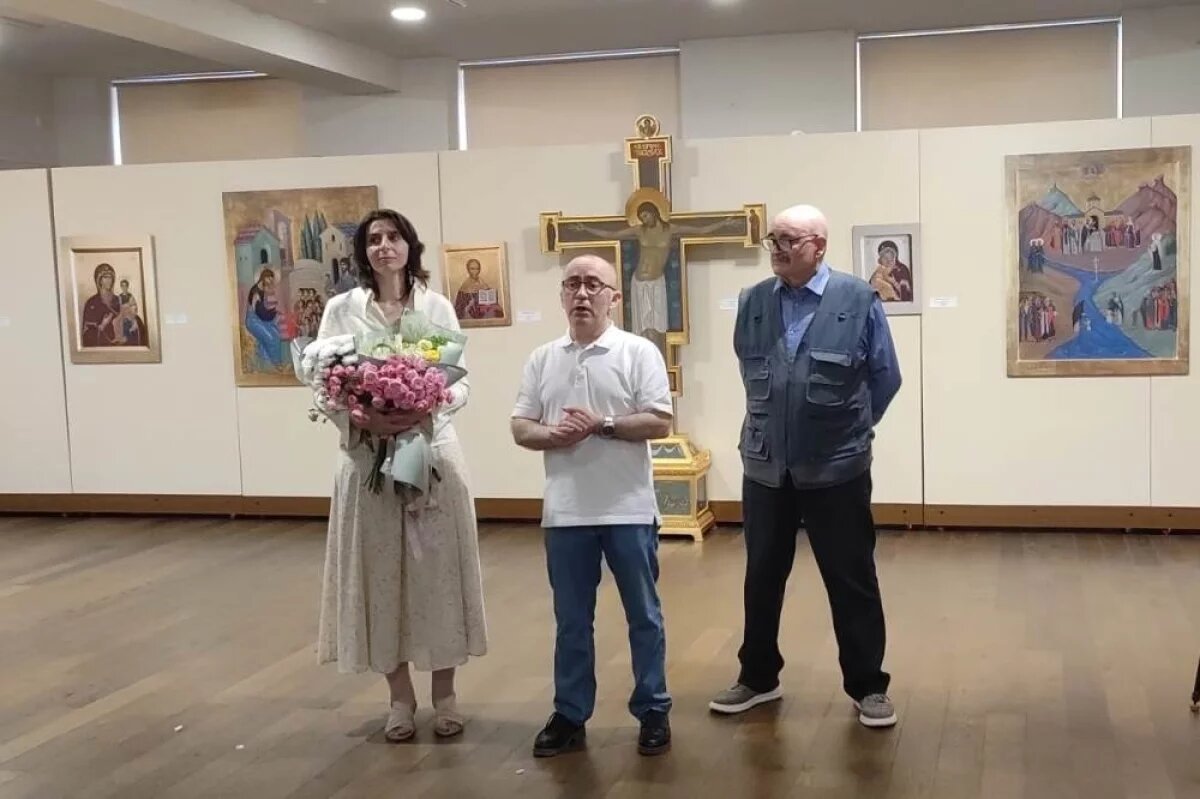    Выставка единственного иконописца Северной Осетии проходит во Владикавказе