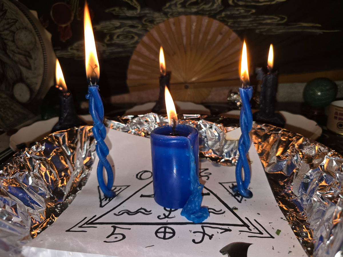 "Ключ к богатству" через активацию аджна-чакры. Активная фаза обряда.