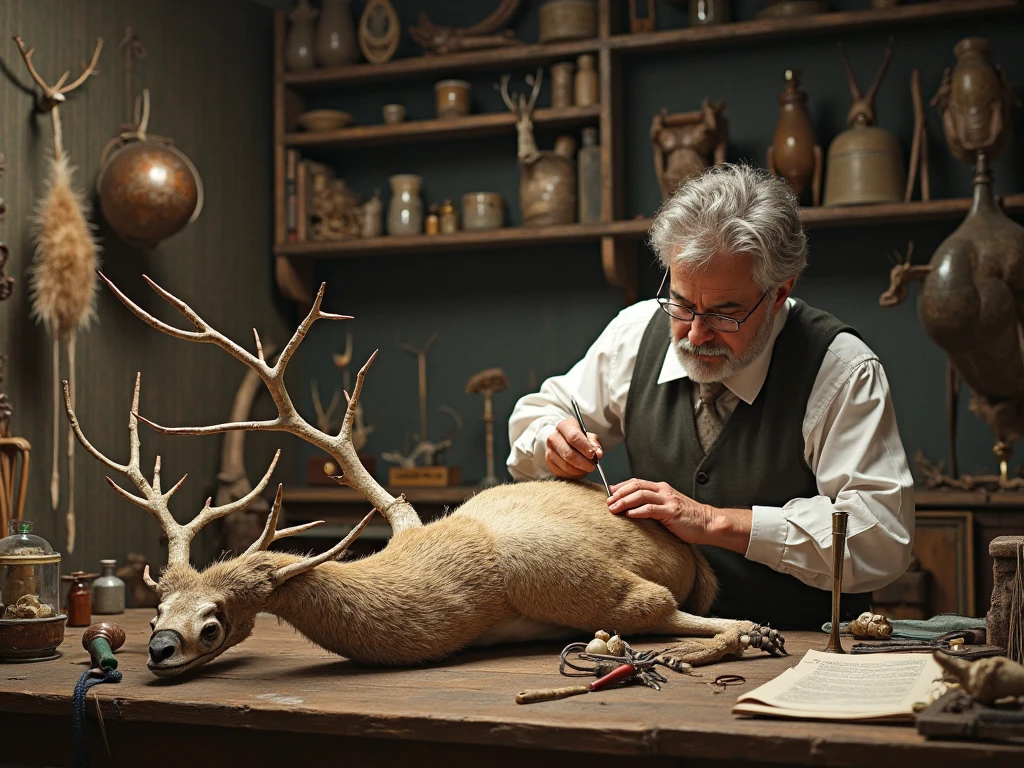 Таксидермист в России