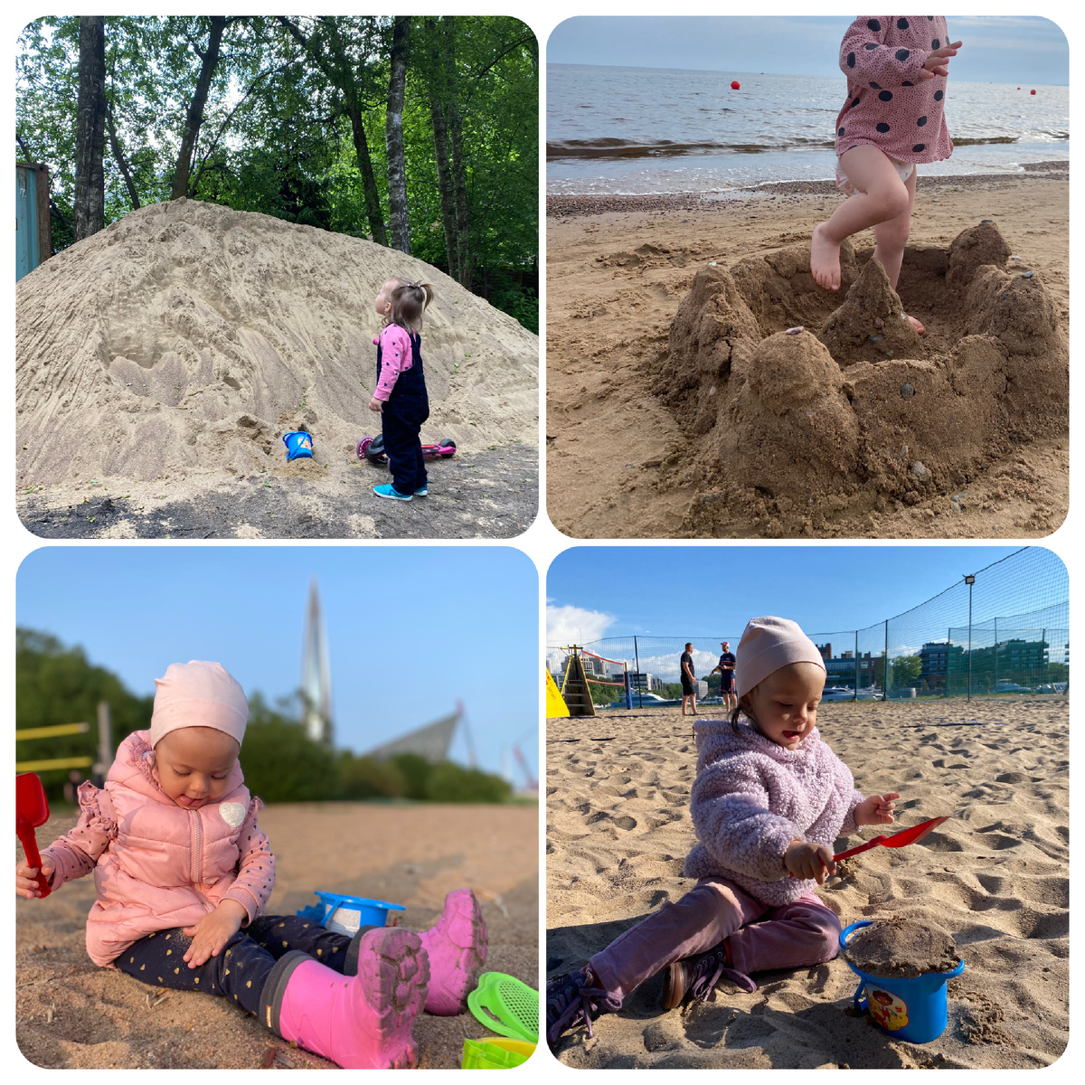 Судя по одежде, картина, конечно, на летнюю совсем не похожа(