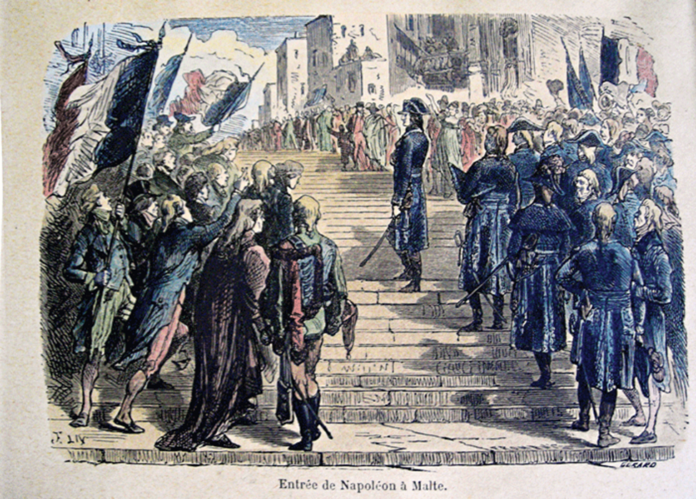 Наполеон на Мальте. Из открытых источников