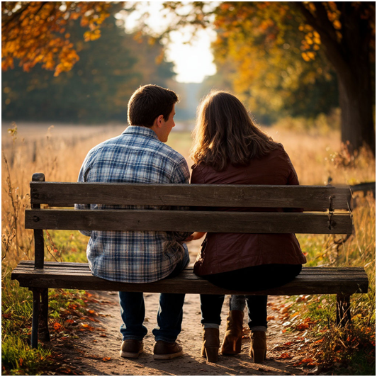 Сгенерировано ИИ- все живы и хочется жить. Семья.