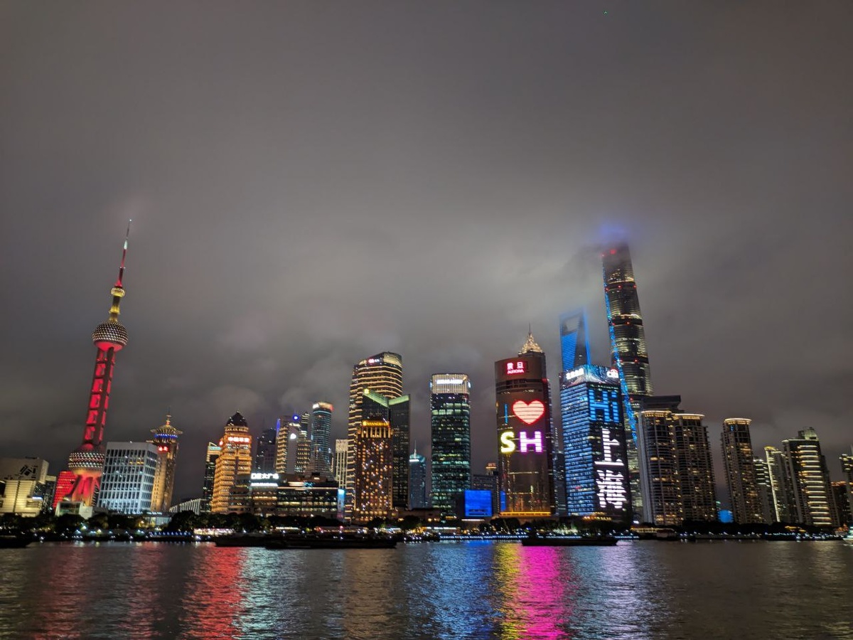 Шанхай. Набережная Вайтань (Bund).