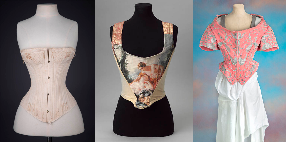 1. 1890. Франция 2. Вивьен Вествуд. 1990. Portrait Collection 3. Вивьен Вествуд. 2012. War & Peace