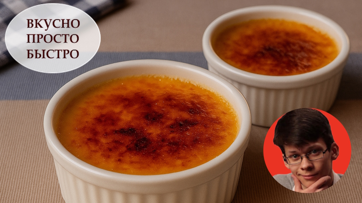 Крем-брюле - Вкусно Просто Быстро