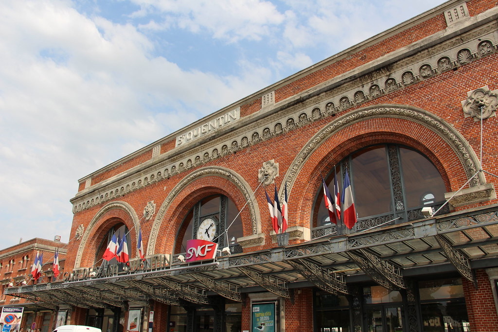 la gare de Saint-Quentin