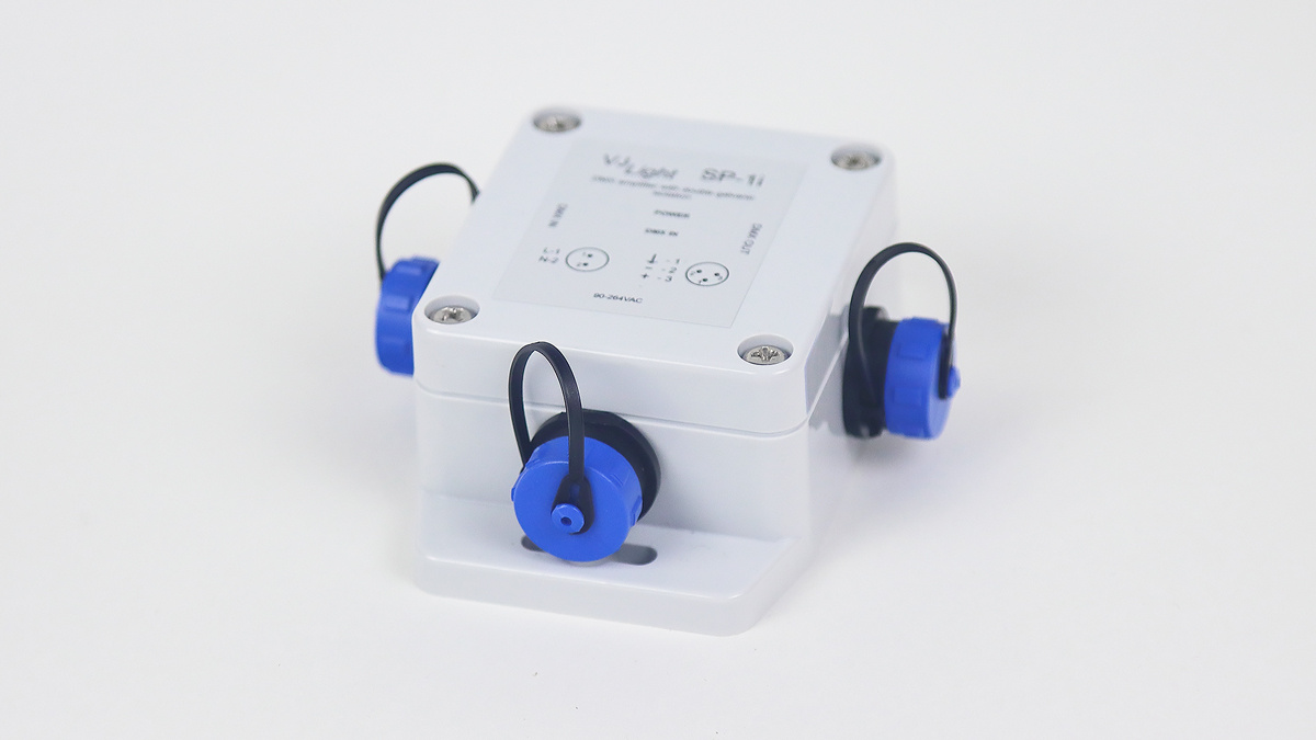 IP68 (IP67) Усилитель DMX сигнала с двойной гальванической развязкой и индикаторами - "VJLight SP-1i". https://shop.show-device.ru/VJLight-SP-1i.html