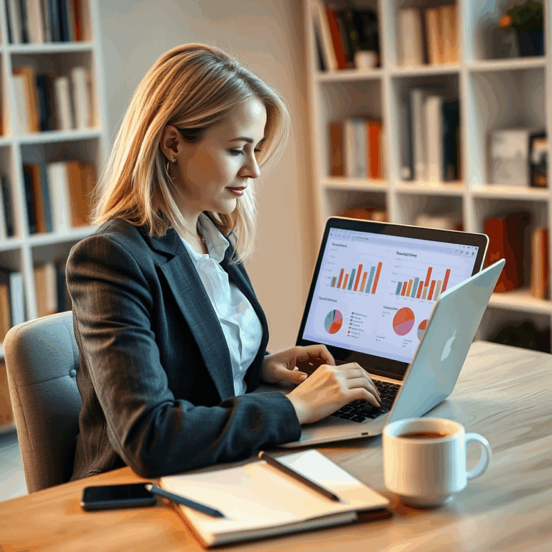    Аналитик отслеживает показатели после изменений в стратегии. datalopata