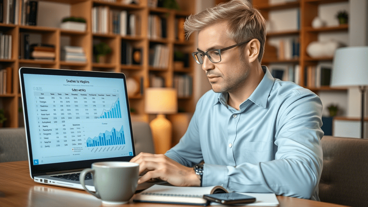    Аналитик отслеживает показатели после изменений в учете продаж. datalopata