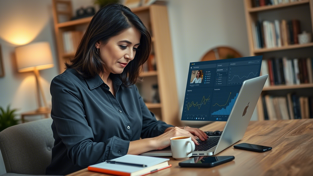    Аналитик отслеживает показатели после публикации видеоконтента. datalopata