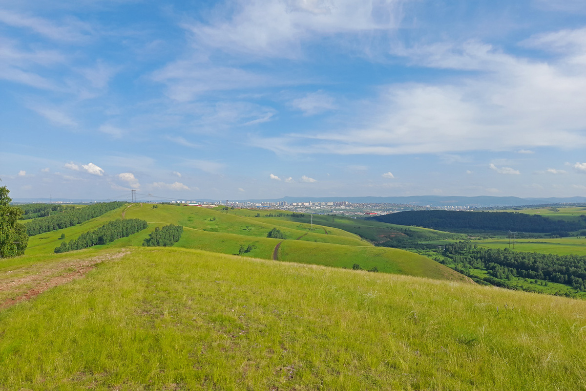     Красноярск значительно расширился на запад и северо-запад