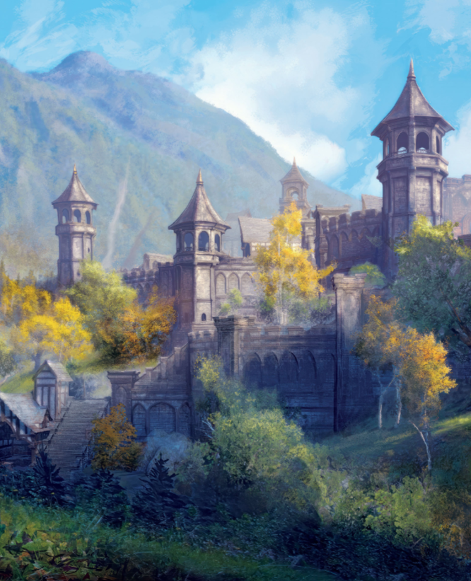 Арт из The Elder Scrolls Online: The Official Survival Guide to Tamriel