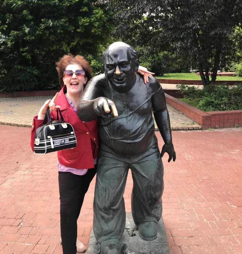 Я и Доцент. Вместе веселее. Фотография из моего архива