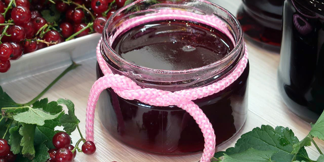 Желе из красной смородины на зиму