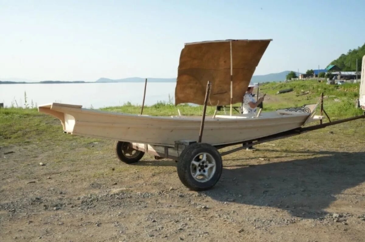    В Хабаровском крае сняли фильм о лодке, созданной без единого чертежа