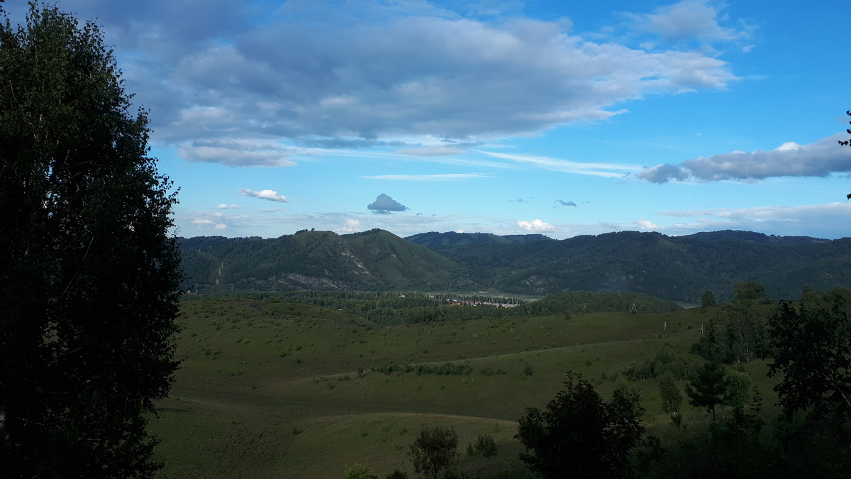 Вечер где-то на Алтае