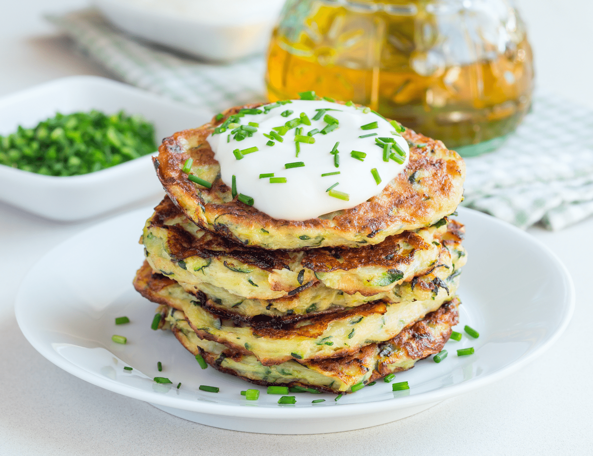 Оладьи из кабачков