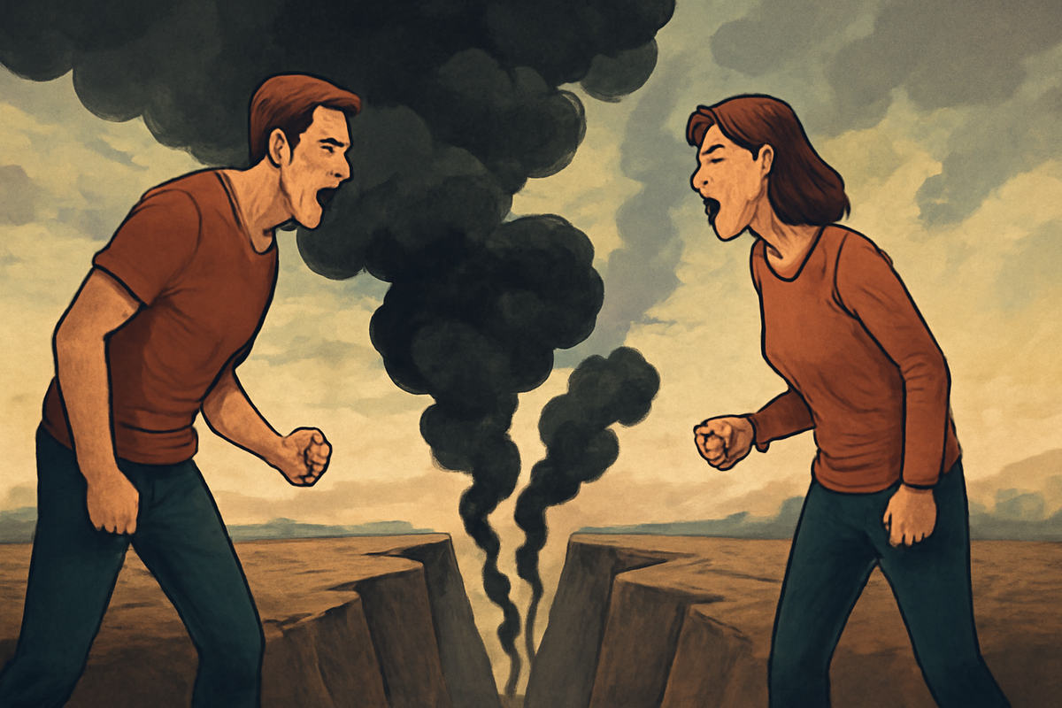 Гнев разделяет нас и отдаляет от тех, кого мы любим.