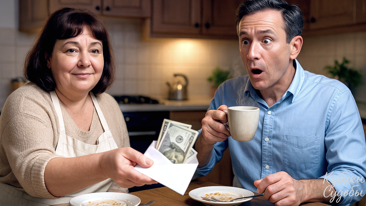 "Ты содрала с соседки!" — возмутился муж, увидев мои 10000 за готовку