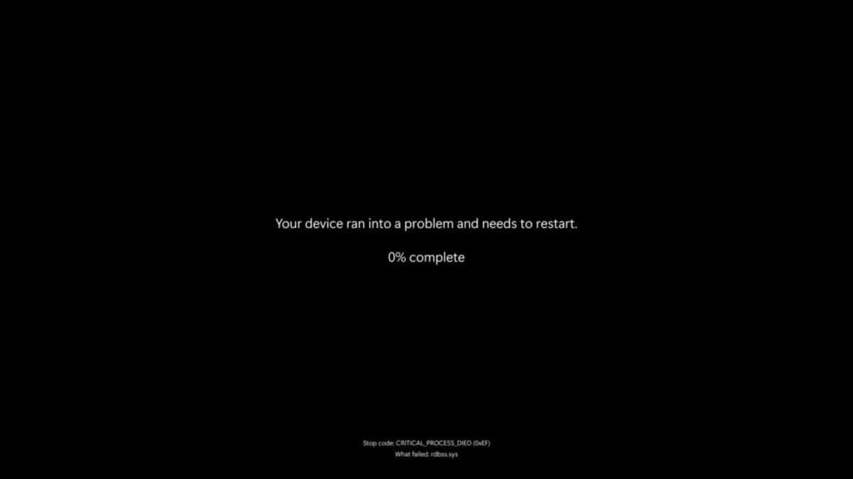    Новый дизайн «экрана смерти» / © Microsoft