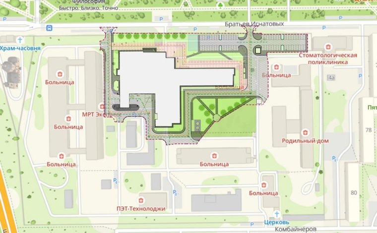 Согласованы планировочные решения нового корпуса ГКБ им. Тверье. Фото: Министерство строительства Пермского края